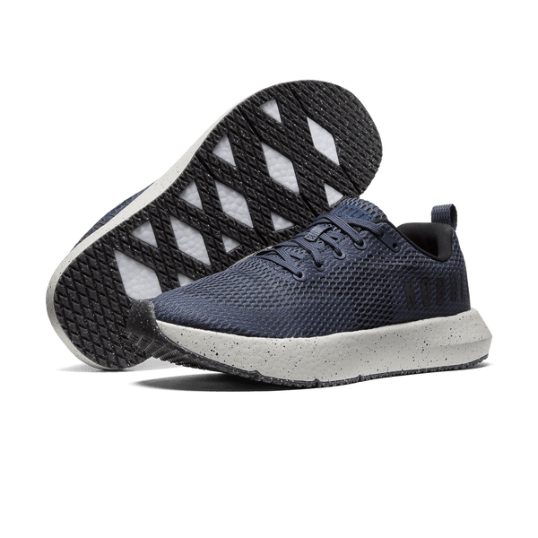 Nightfall Speckle Drive Mesh Shoes Angled.
