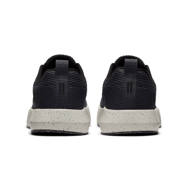 Nightfall Speckle Drive Mesh Shoes Back Angle.