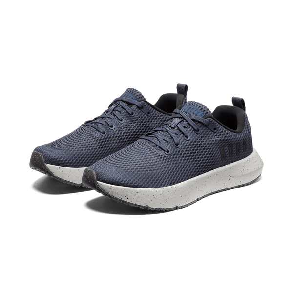 Nightfall Speckle Drive Mesh Shoes Front Side Angle.