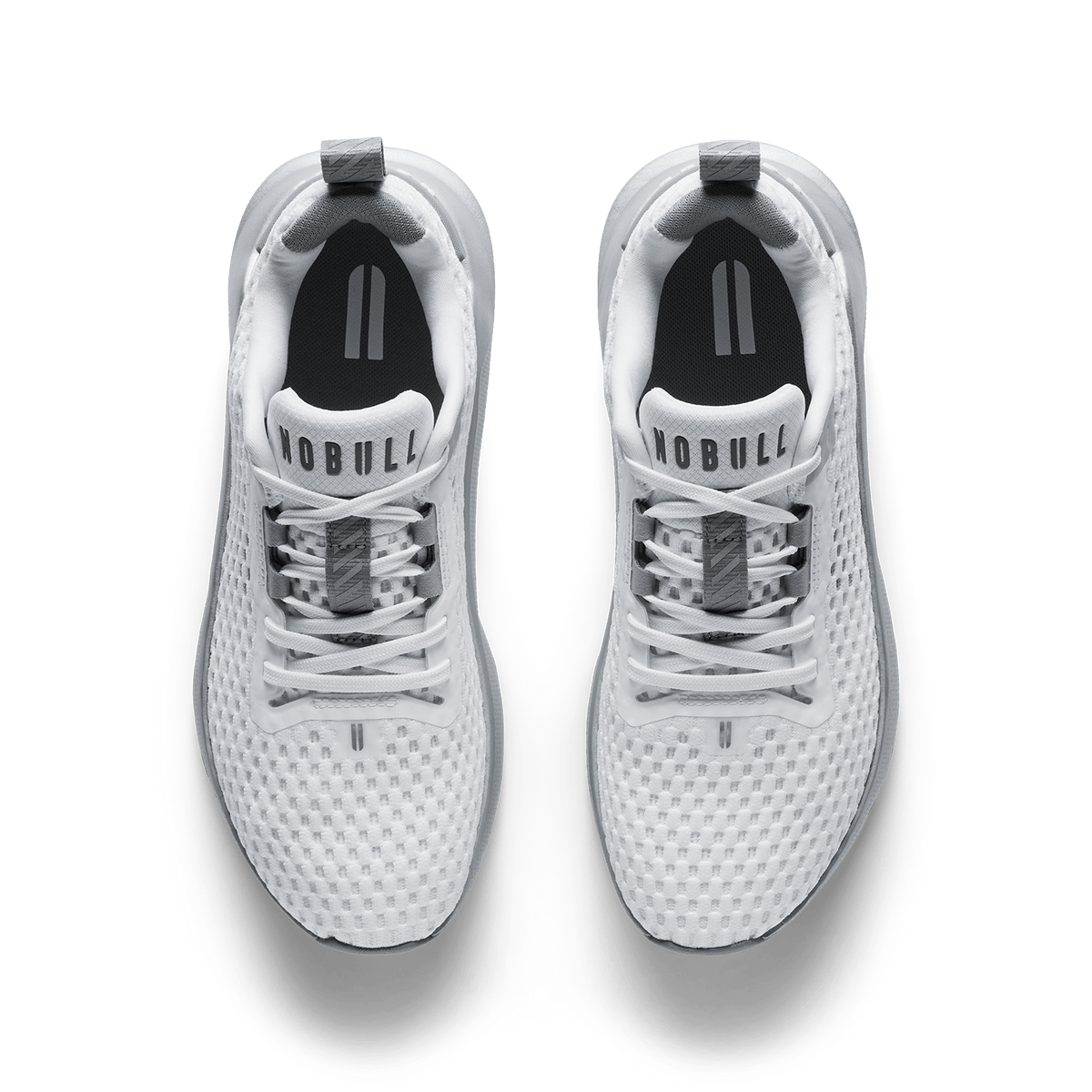 Classic White Silver Metallic Journey 2 Shoe Overhead Angle.