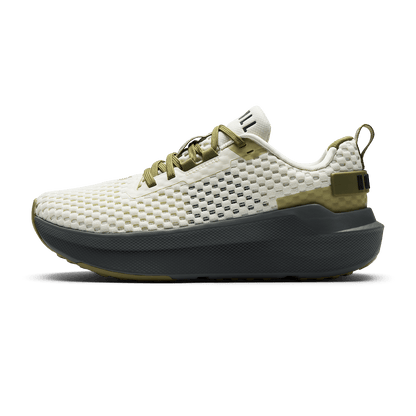 Mineral White Gunmetal Journey 2 Shoe Side Angle.