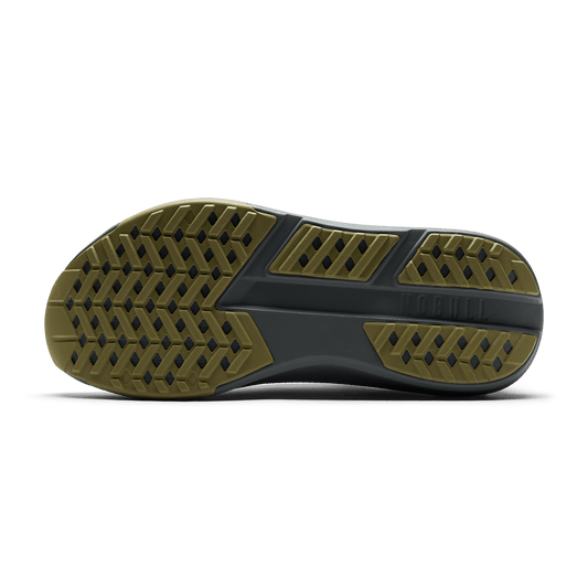 Mineral White Gunmetal Journey 2 Shoe Bottom Angle.