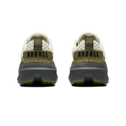 Mineral White Gunmetal Journey 2 Shoe Back Side Angle.