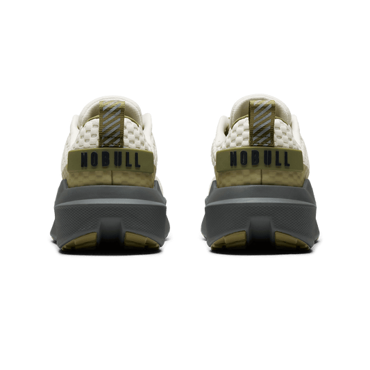 Mineral White Gunmetal Journey 2 Shoe Back Side Angle.