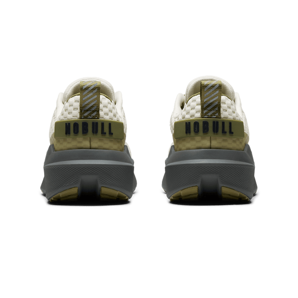 Mineral White Gunmetal Journey 2 Shoe Back Side Angle.