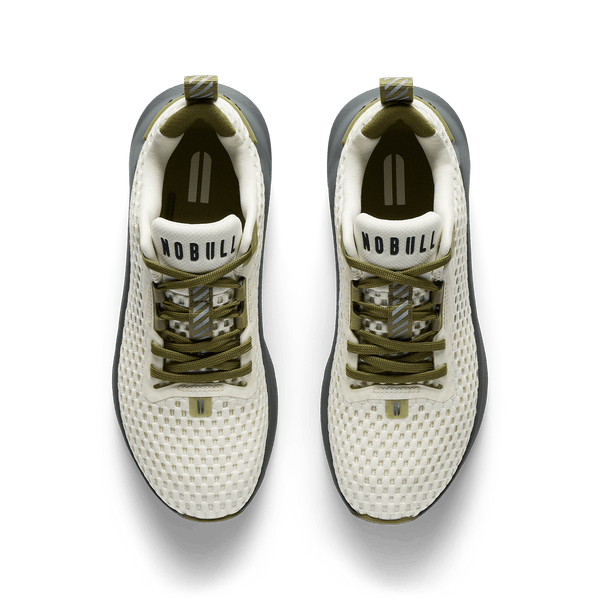 Mineral White Gunmetal Journey 2 Shoe Overhead Angle.