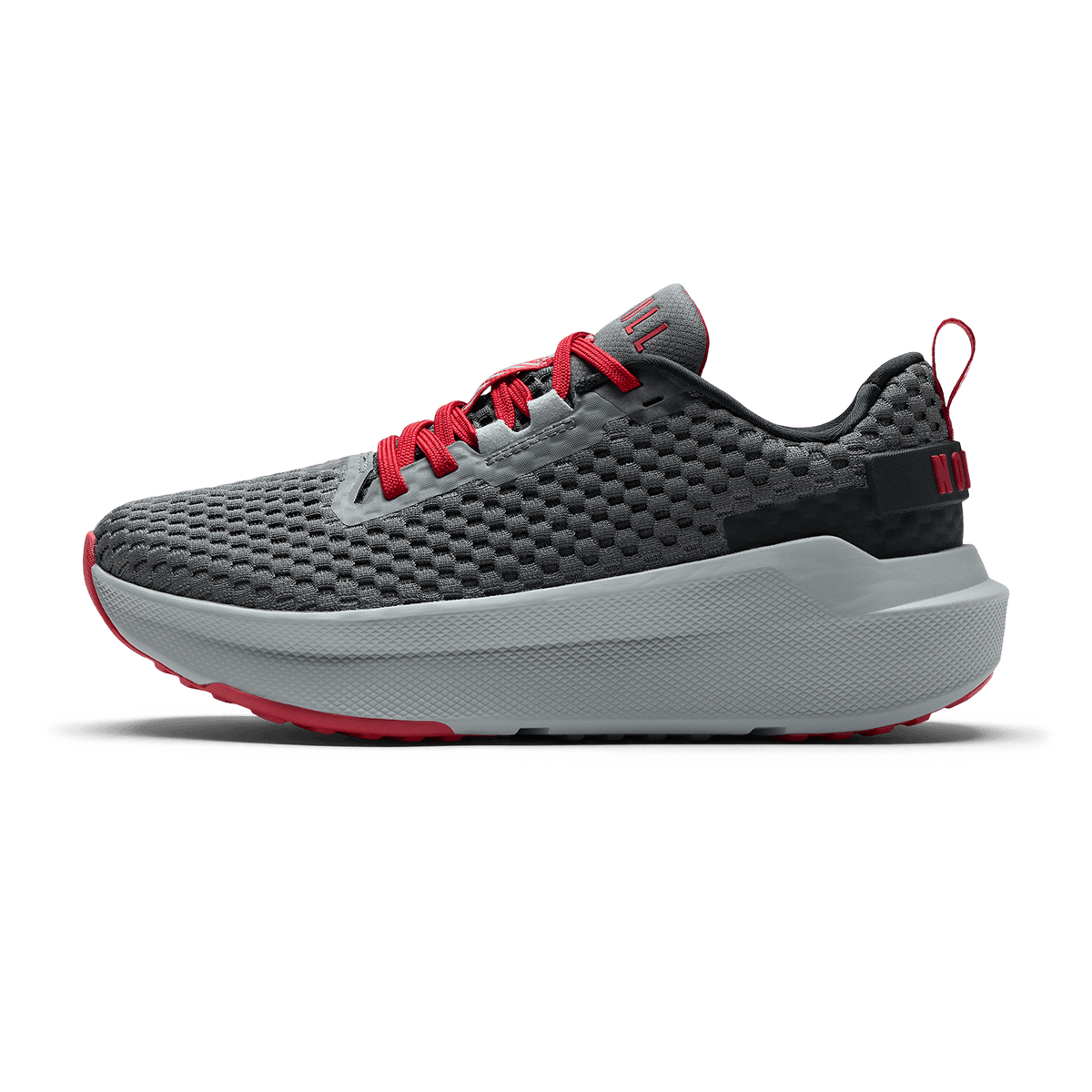Men's Gunmetal Gray Illusions Journey 2 Shoe Side Angle.