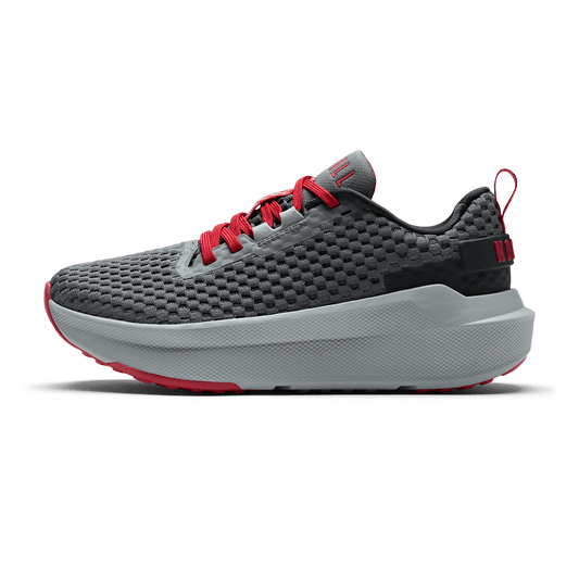 Men's Gunmetal Gray Illusions Journey 2 Shoe Side Angle.