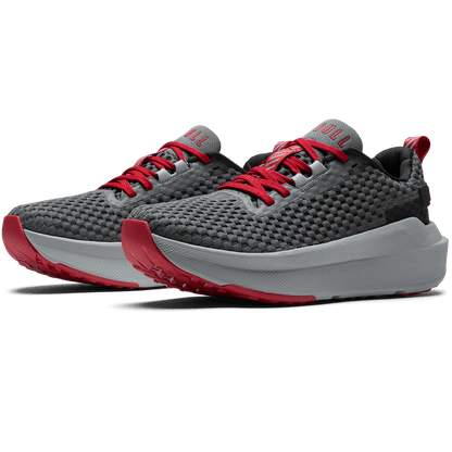 Men's Gunmetal Gray Illusions Journey 2 Shoe Front Side Angle.