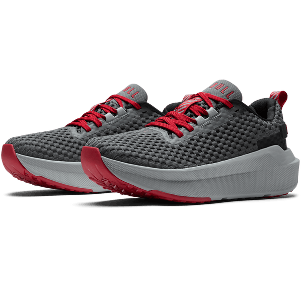 Men's Gunmetal Gray Illusions Journey 2 Shoe Front Side Angle.