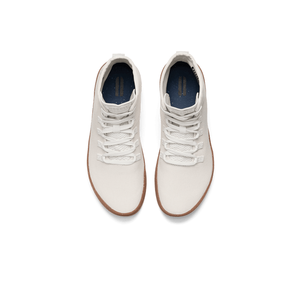 Pebble Recs Canvas High-Top Above Angle.