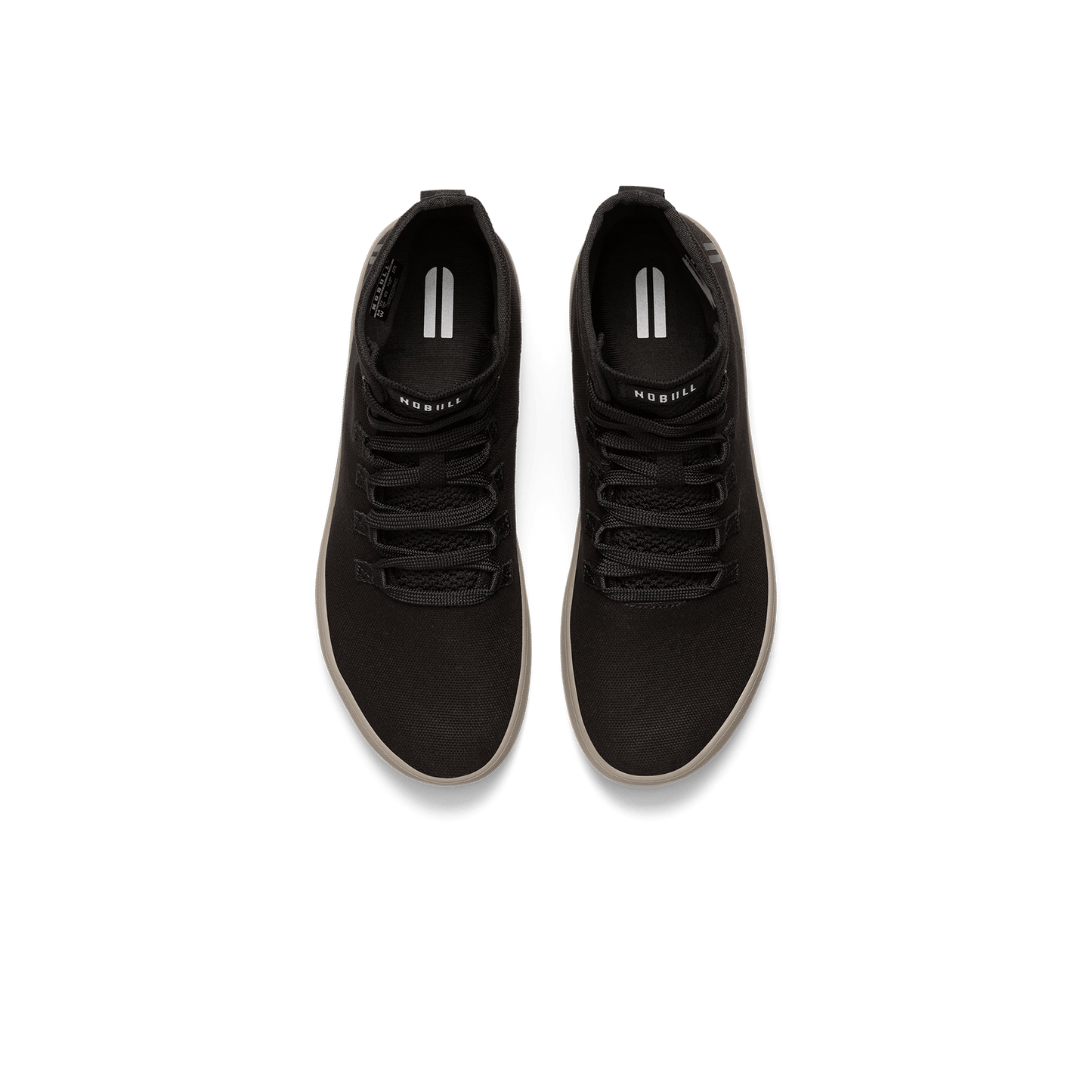 Black Recs Canvas High-Top Above Angle.