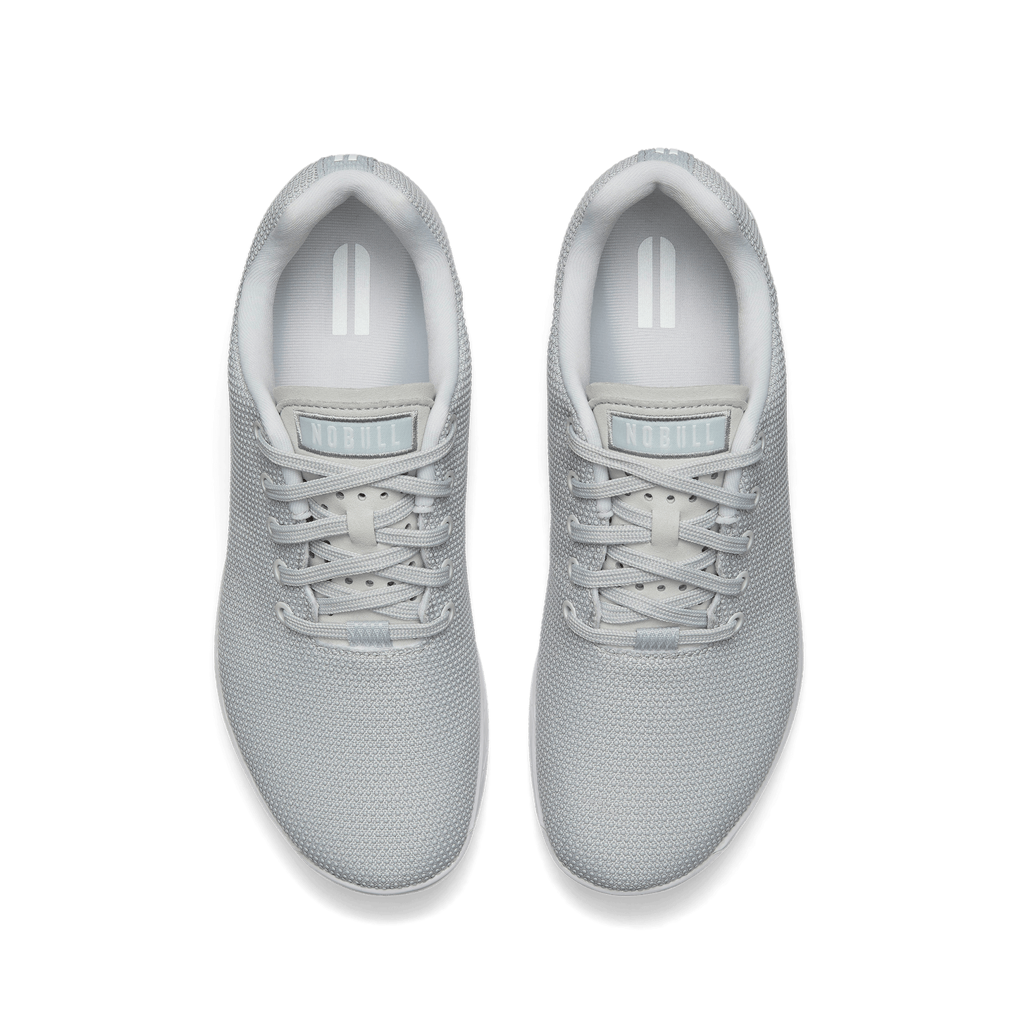Light Grey Outwork Shoes Above Angle.