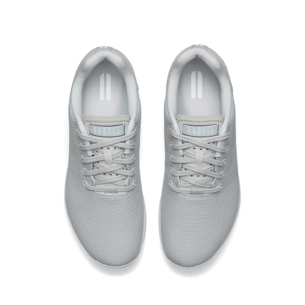 Light Grey Outwork Shoes Above Angle.