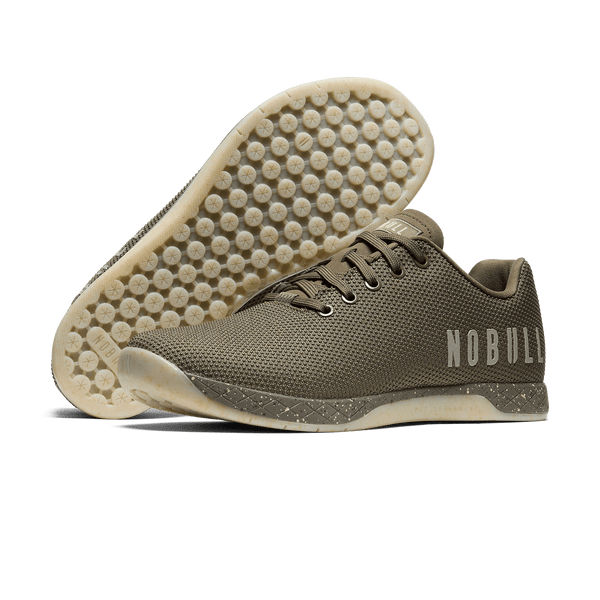 Taupe Speckle Outwork Shoes Angled.