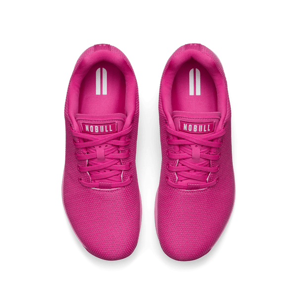 Fuchsia Outwork Shoes Above Angle.