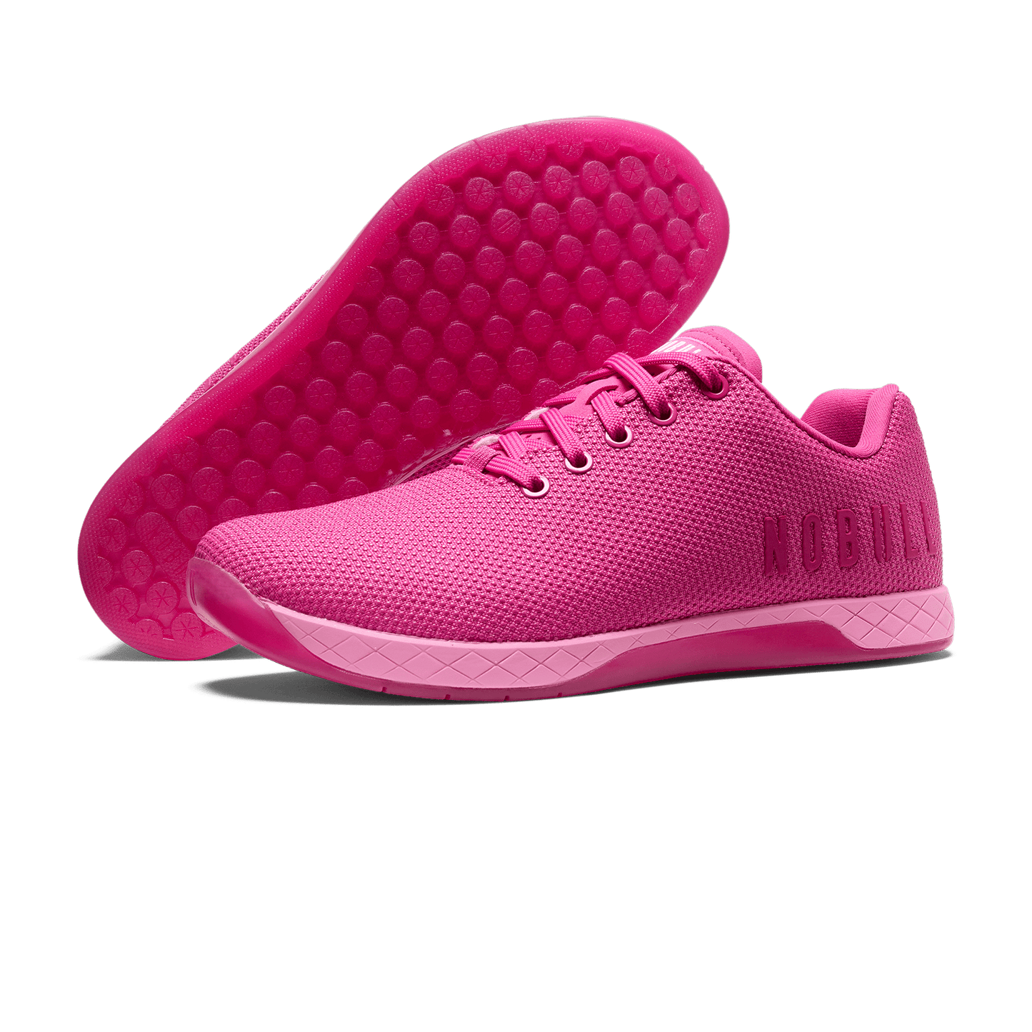 Fuchsia Outwork Shoes Angled.