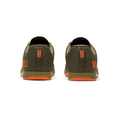 Tactical Green Blaze Outwork Shoe Back Angle.