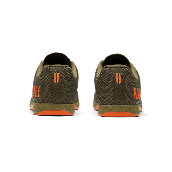 Tactical Green Blaze Outwork Shoe Back Angle.