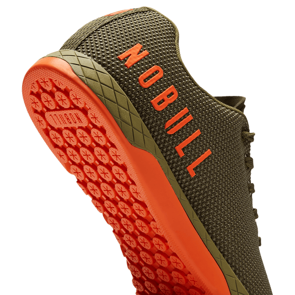Tactical Green Blaze Outwork Shoe Detail Angle.