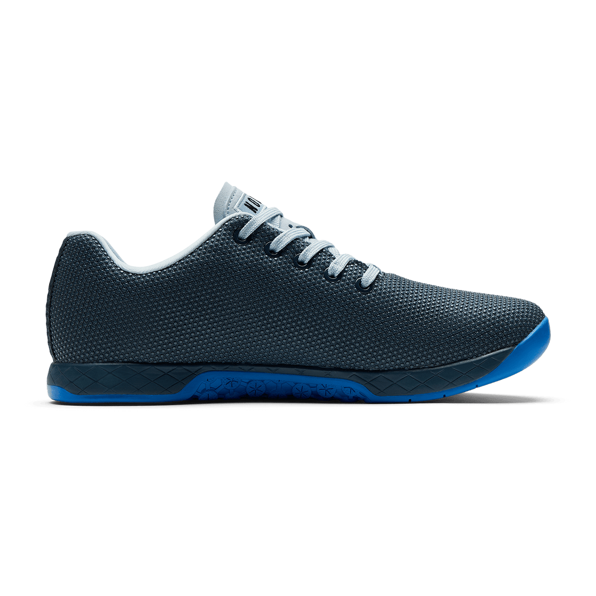 Midnight Electric Blue Outwork Shoe Medial Side Angle.