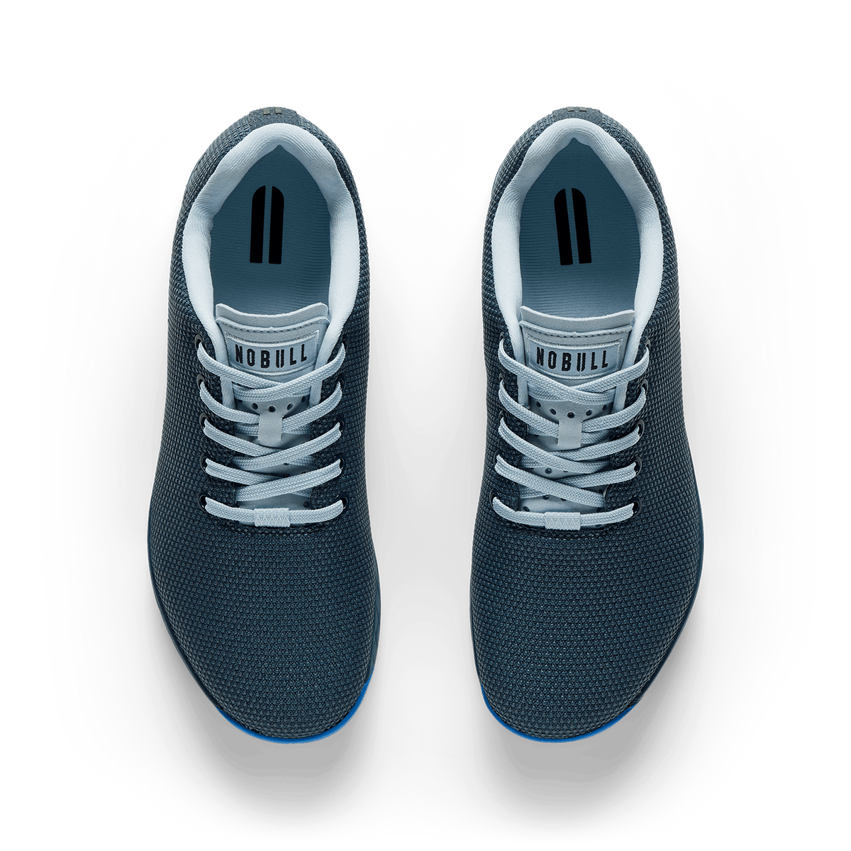 Midnight Electric Blue Outwork Shoe Overhead Angle.