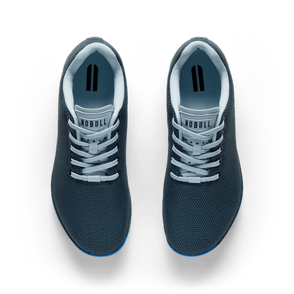 Midnight Electric Blue Outwork Shoe Overhead Angle.