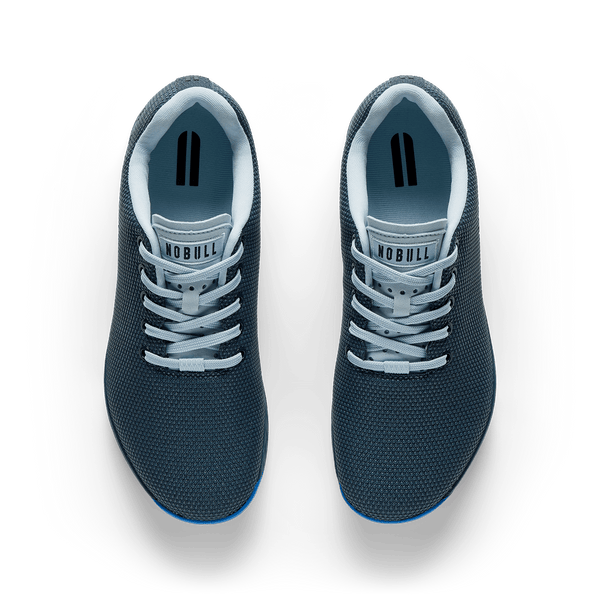Midnight Electric Blue Outwork Shoe Overhead Angle.