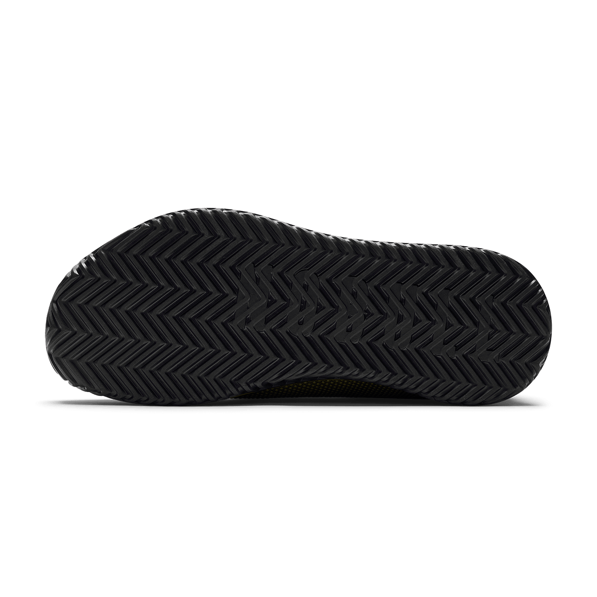Tactical Green Jet Black Outwork Edge Shoe Bottom Angle.