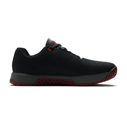 Jet Black Iron Oxide Port Outwork Edge Shoe Medial Side Angle.