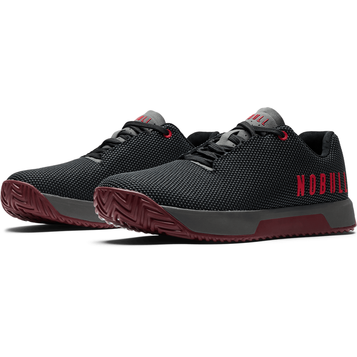 Jet Black Iron Oxide Port Outwork Edge Shoe Front Side Angle.
