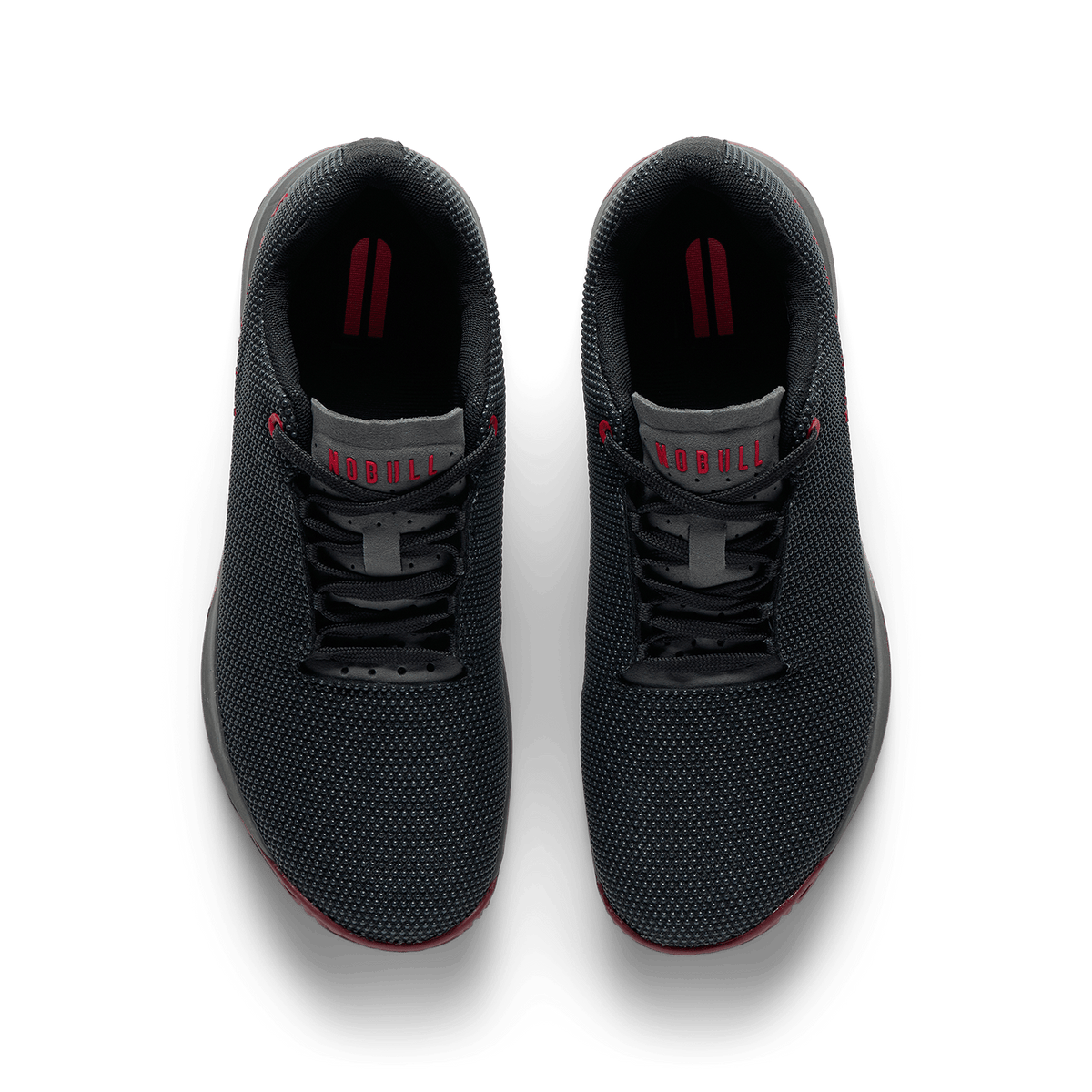 Jet Black Iron Oxide Port Outwork Edge Shoe Overhead Angle.