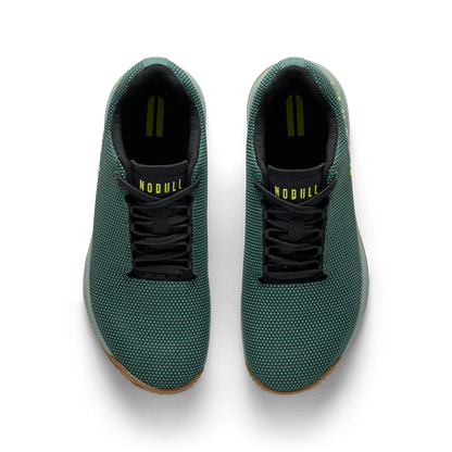Pineneedle Gum Outwork Edge Shoe Overhead Angle.