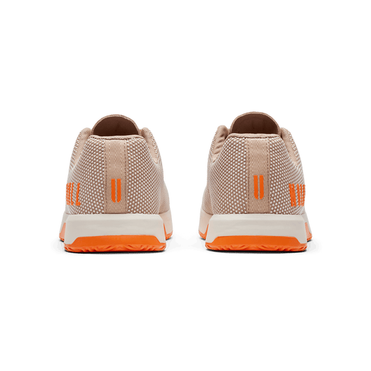 Latte Lunar Blaze Outwork Edge Shoe Back Angle.