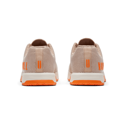 Latte Lunar Blaze Outwork Edge Shoe Back Angle.
