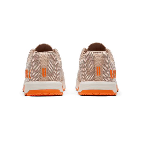 Latte Lunar Blaze Outwork Edge Shoe Back Angle.