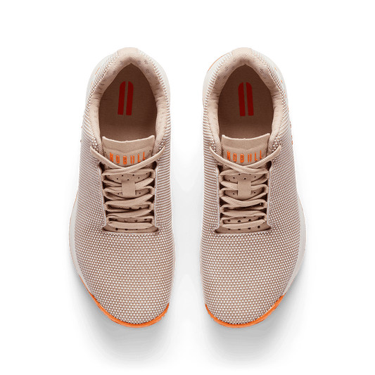 Latte Lunar Blaze Outwork Edge Shoe Overhead Angle.
