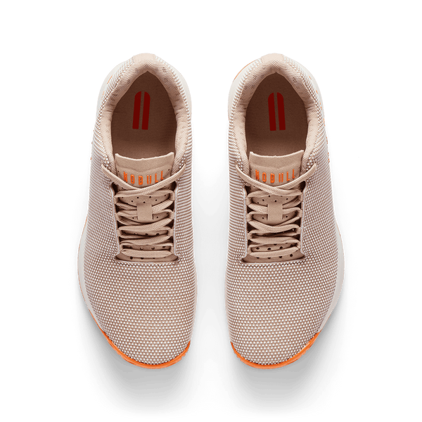 Latte Lunar Blaze Outwork Edge Shoe Overhead Angle.