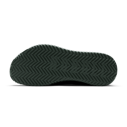 Jet Black Olive Drab Dark Army Outwork Edge Shoe Bottom Angle.