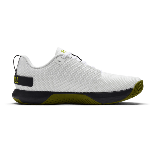 Classic White Urban Green Outwork Flex Shoe Medial Side Angle.
