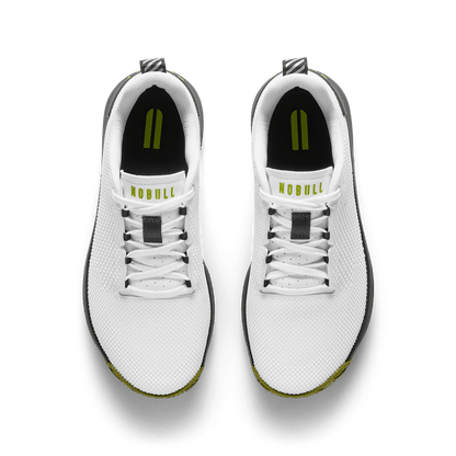 Classic White Urban Green Outwork Flex Shoe Overhead Angle.