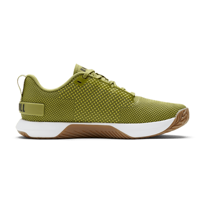 Urban Green Classic White Gum Outwork Flex Shoe Medial Side Angle.