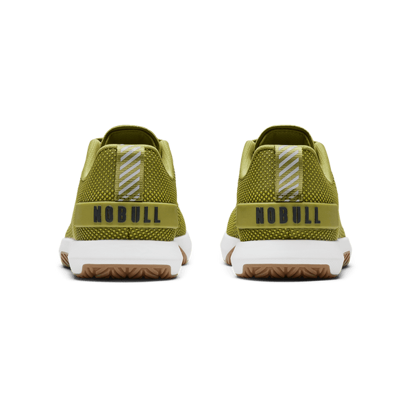 Urban Green Classic White Gum Outwork Flex Shoe Back Angle.