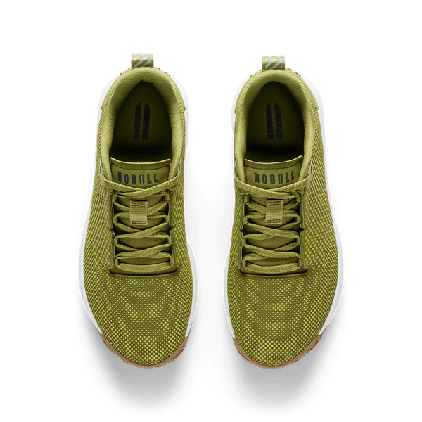 Urban Green Classic White Gum Outwork Flex Shoe Overhead Angle.