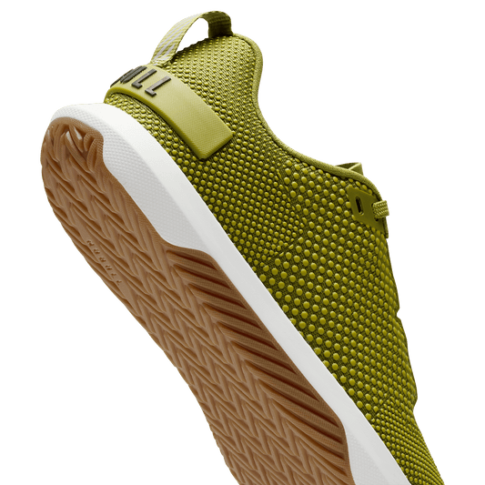 Urban Green Classic White Gum Outwork Flex Shoe Detail Angle.
