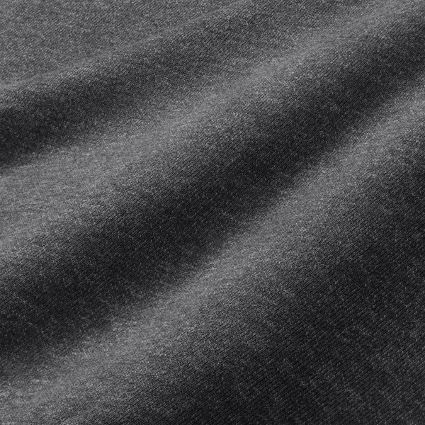 Dark Gray Heather Port NOBULL Sweats Exterior Macro Fabric Detail Angle.