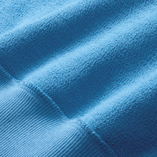 Pacific Coast Sweats Interior Macro Fabric Detail Angle.