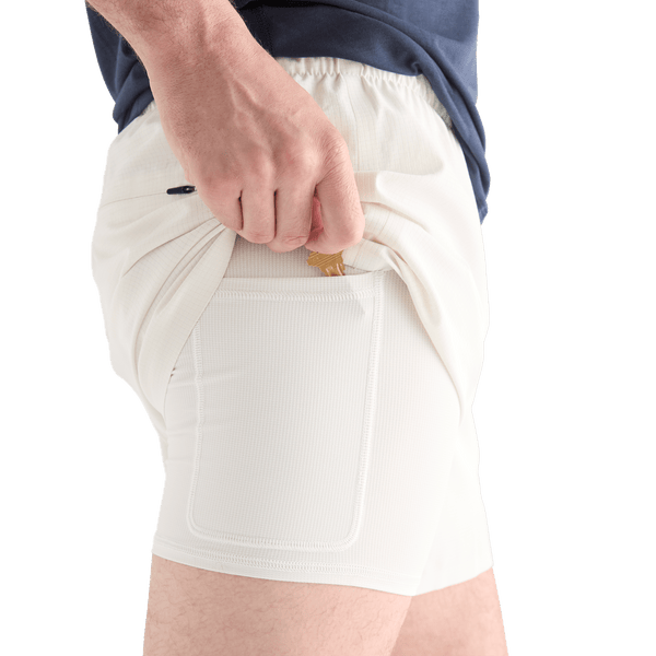 Men's Vapor Light Lined Short 5" Pocket Angle