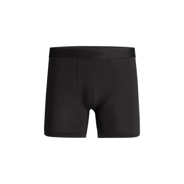 Men's Black Allday Boxer Brief 5" Silhouette Angle
