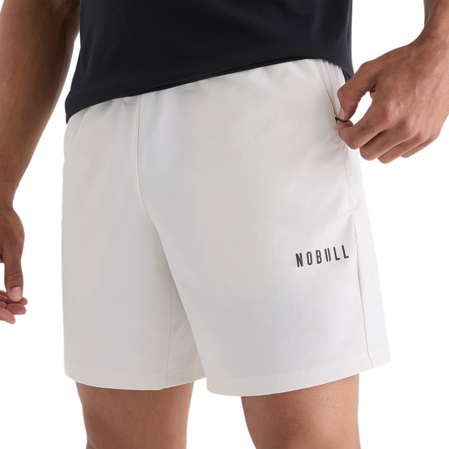 Men's Solid Stretch Short 7"